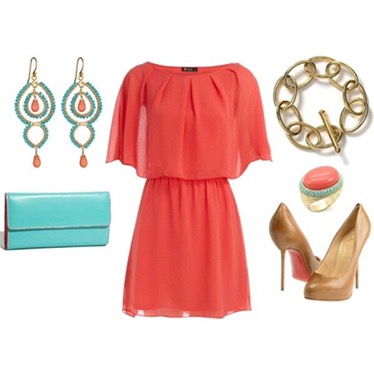 Outfits con el color turquesa – chocolate para llevar